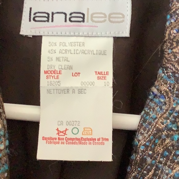 Multicoloured shimmery blazer, NWOT - Picture 4 of 8